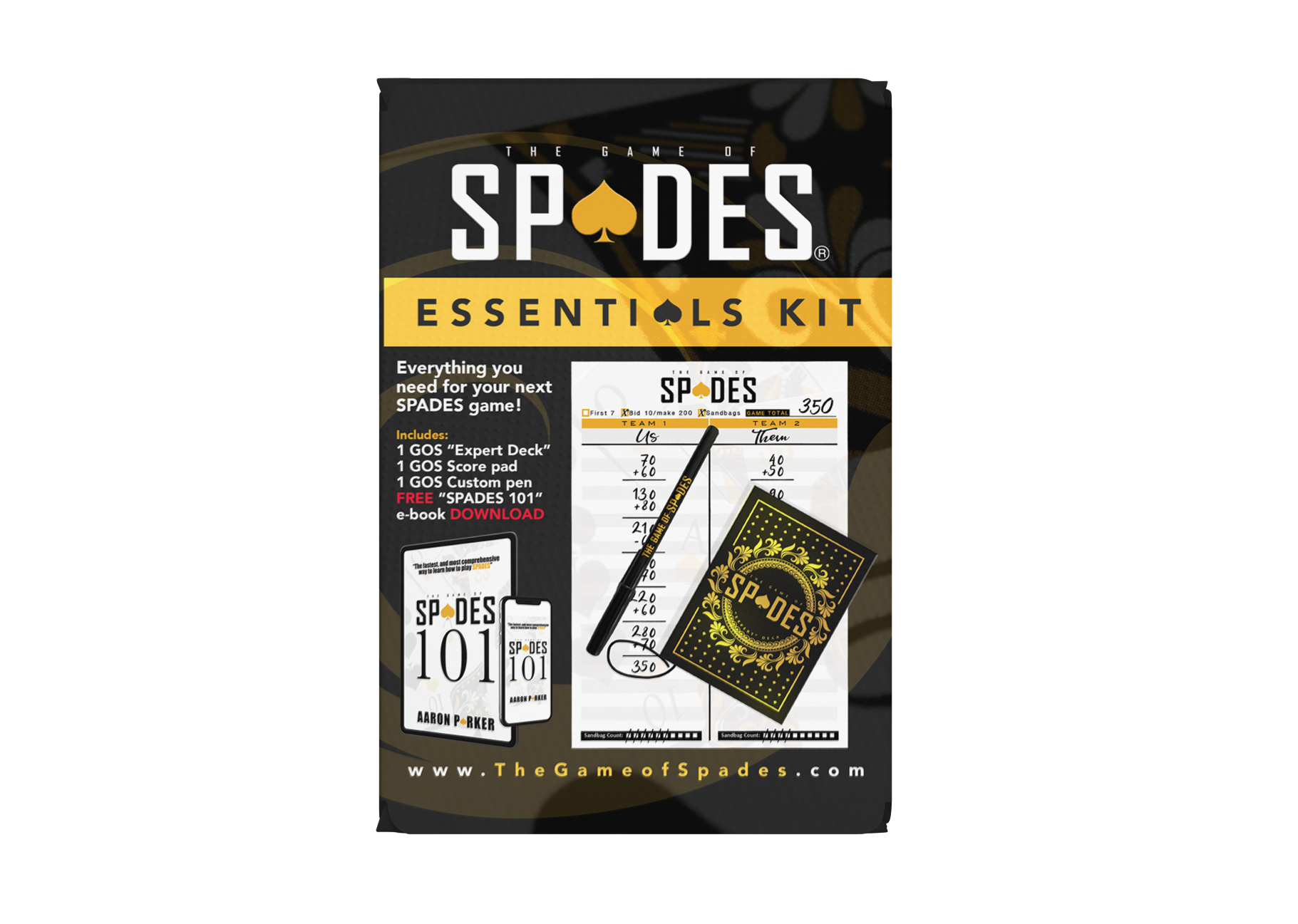 "Essentials" Kit - Deck, Pad & Pen
